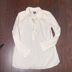 White Non Iron Blouse